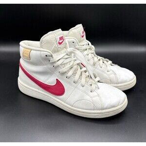 Women’s Nike Blazers / White / Pink / Size 7.5 Pre-Owned